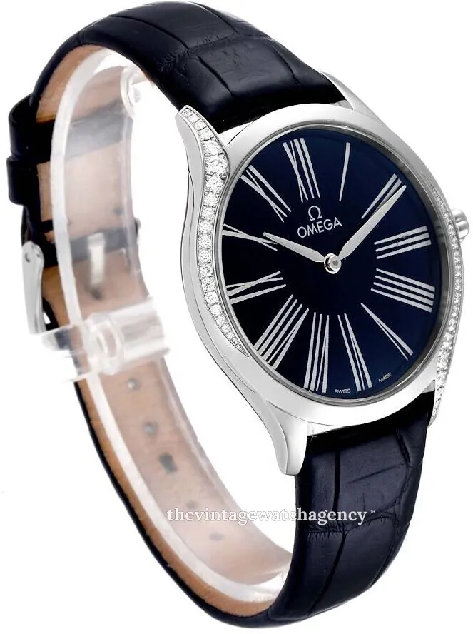 Omega De Ville 428.18.36.60.03.001 36mm Stainless steel Blue 4