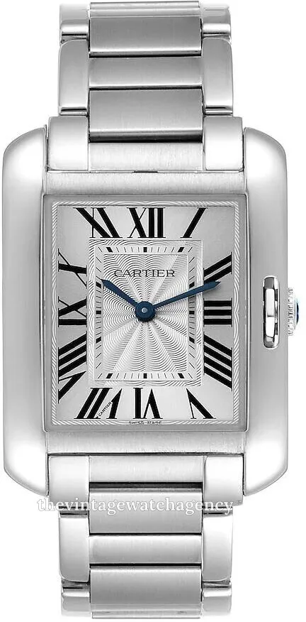 Cartier Tank Anglaise W5310044 Stainless steel Silver