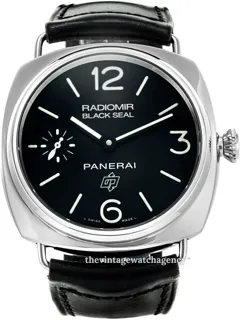 Panerai Radiomir Black Seal PAM 00380 Stainless steel Black