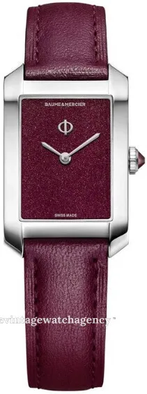 Baume & Mercier Hampton M0A10673 0mm Stainless steel Red