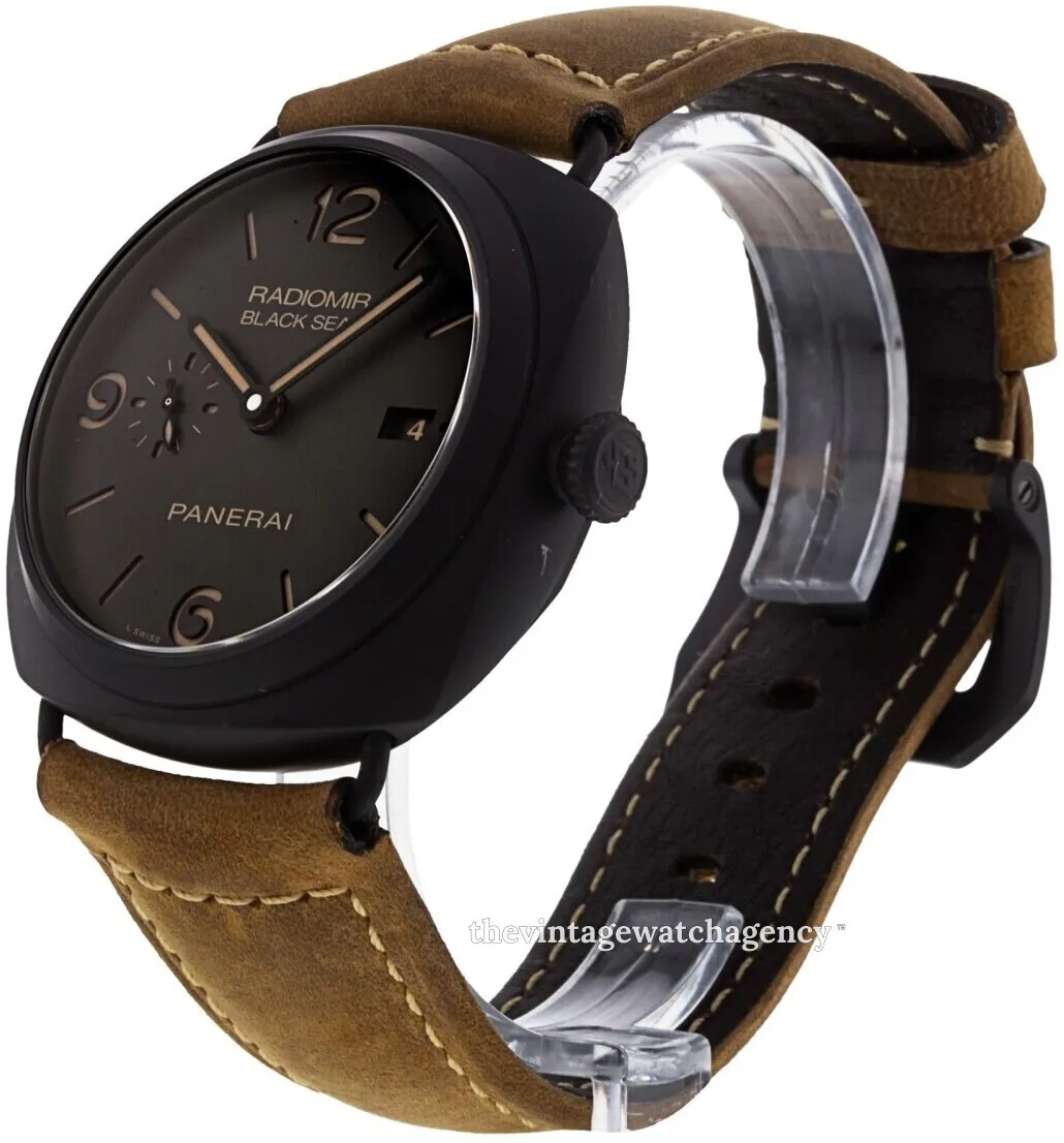 Panerai Radiomir Black Seal 3 Days Aut PAM 00505 45mm Brown ceramic Brown 1