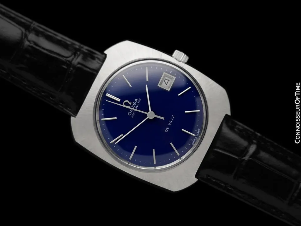 Omega De Ville ST 166.085 36mm Stainless steel Blue