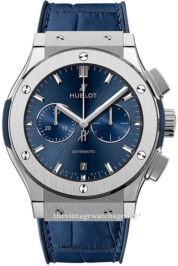 Hublot Classic Fusion 541.NX.7170.LR 42mm Titanium Blue