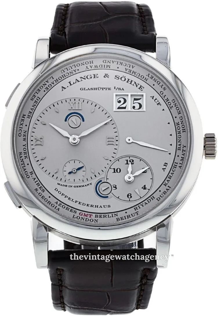 A. Lange & Söhne Lange 1 116.025 42mm Platinum Silver