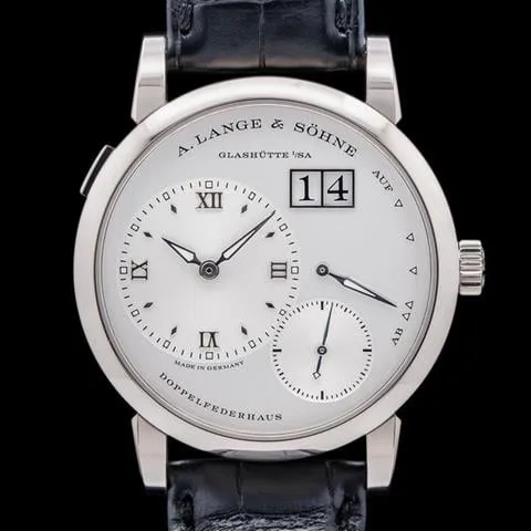 A. Lange & Söhne Lange 1 191.039 38.5mm White gold Silver