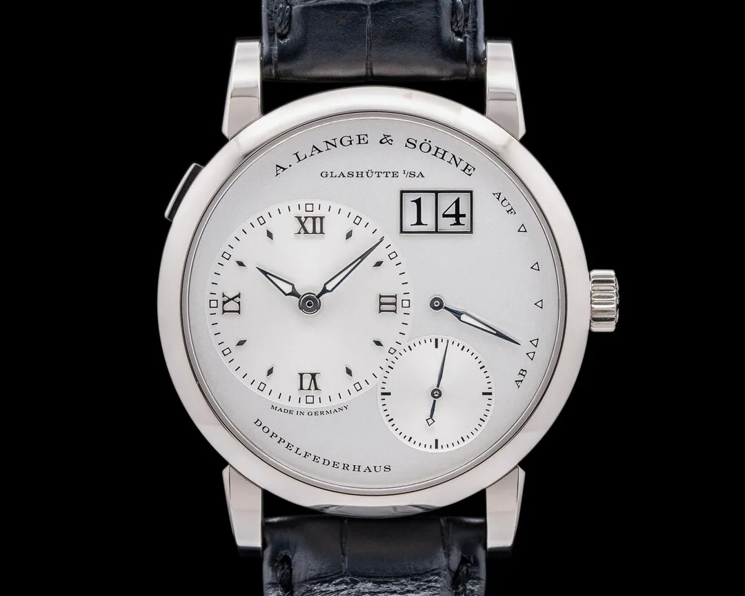 A. Lange & Söhne Lange 1 191.039 38.5mm White gold Silver