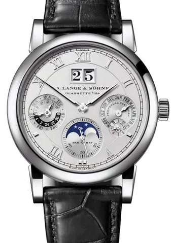 A. Lange & Söhne Langematik Perpetual 310.025 38.5mm Platinum Silver