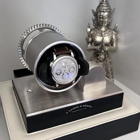 A. Lange & Söhne Langematik Perpetual 310.025 38.5mm Platinum Silver