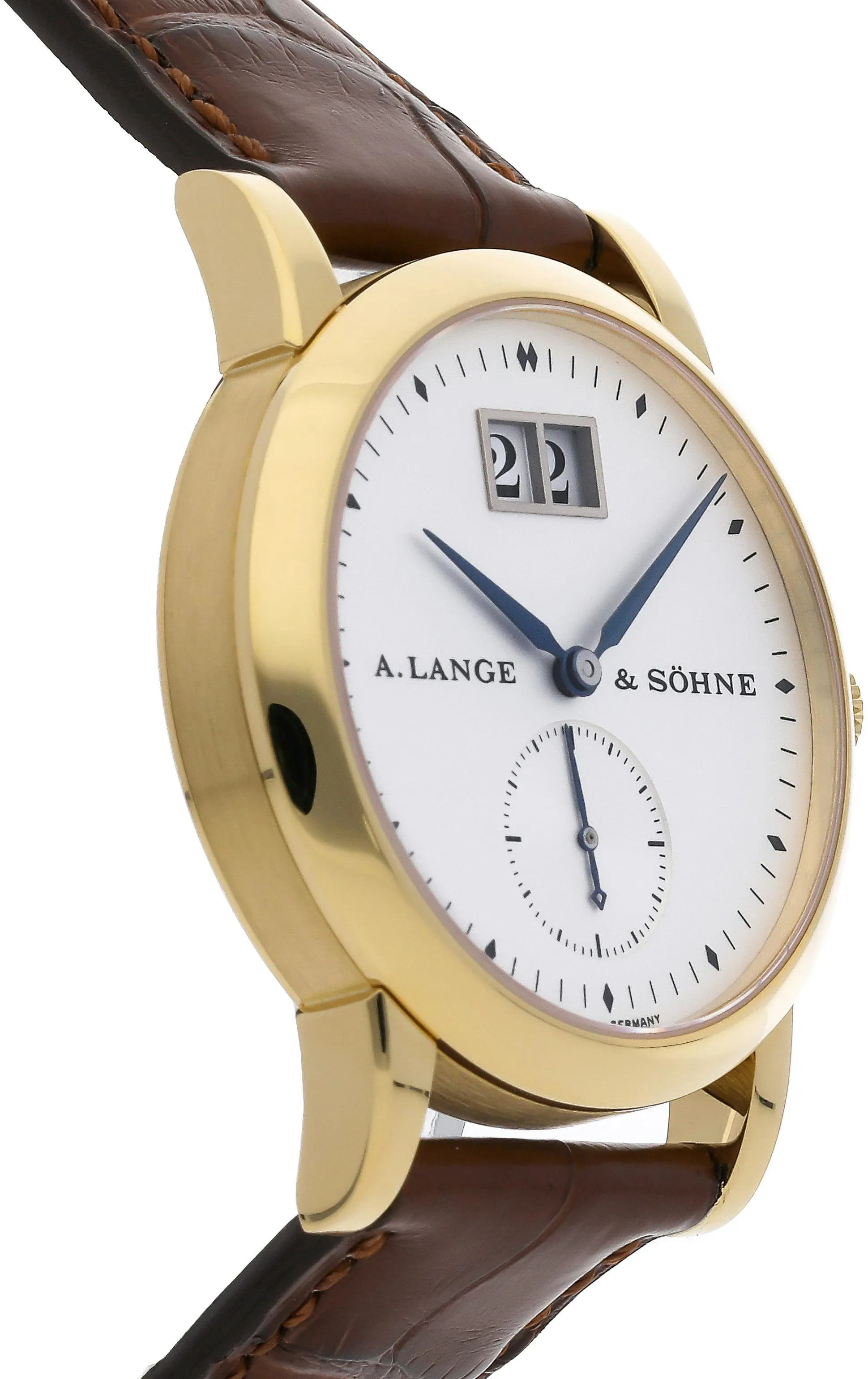 A. Lange & Söhne Saxonia 102.002 33mm Yellow gold Silver 2