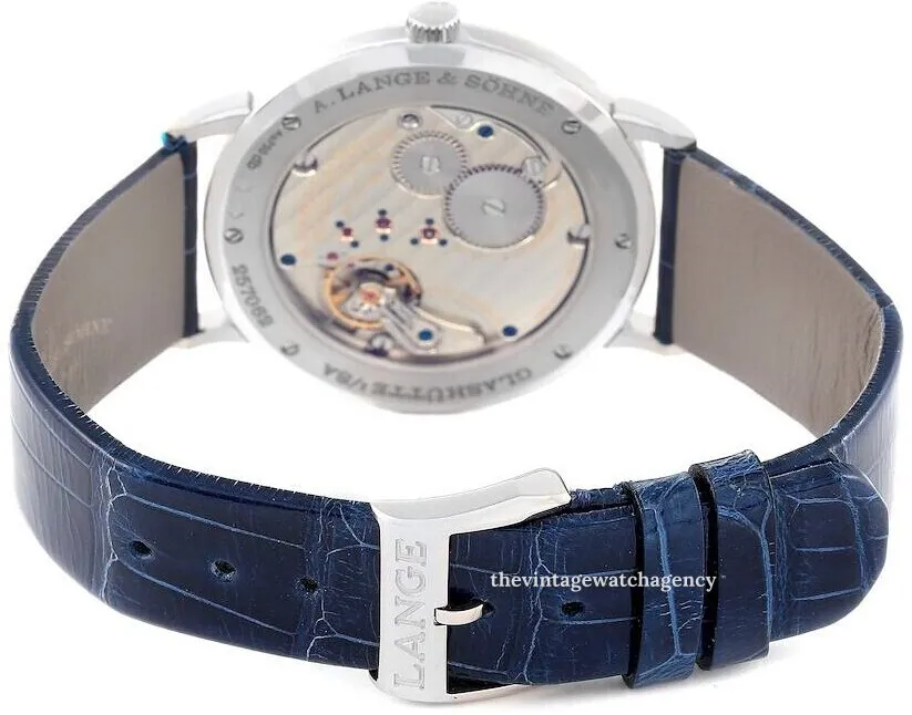 A. Lange & Söhne Saxonia 205.086 37mm White gold Blue 6