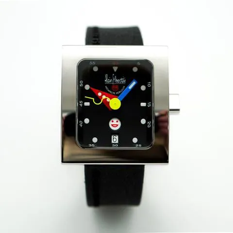 Alain Silberstein PV11 37.5mm Stainless steel Black 1