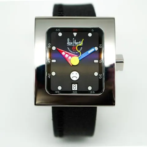 Alain Silberstein PV11 37.5mm Stainless steel Black 7