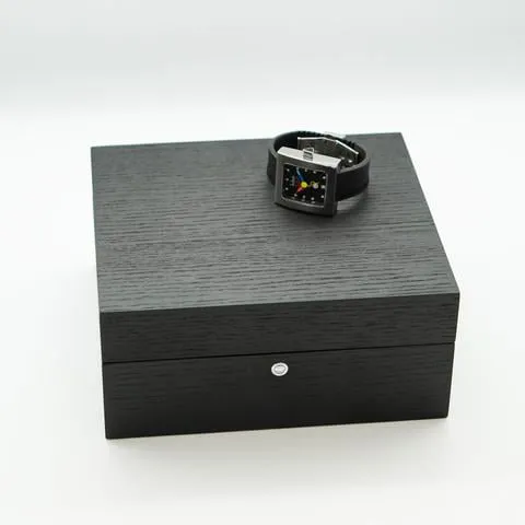 Alain Silberstein PV11 37.5mm Stainless steel Black 10