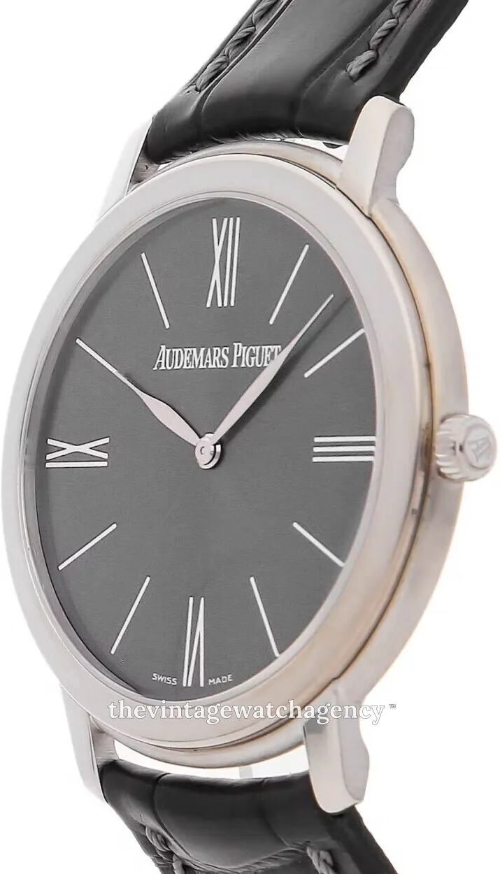 Audemars Piguet Jules Audemars 15093BC.OO.A002CR.01 39mm 18k white gold Gray 1