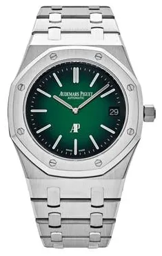 Audemars Piguet Royal Oak 15202PT.OO.1240PT.01 39mm Platinum Green