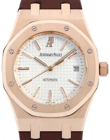 Audemars Piguet Royal Oak 15300OR.OO.D088CR.02 39mm Rose gold Silver