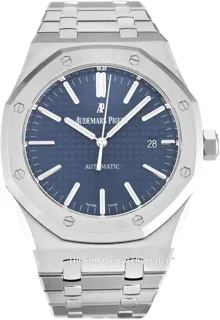 Audemars Piguet Royal Oak Selfwinding 15400ST.OO.1220ST.03 Stainless steel Blue