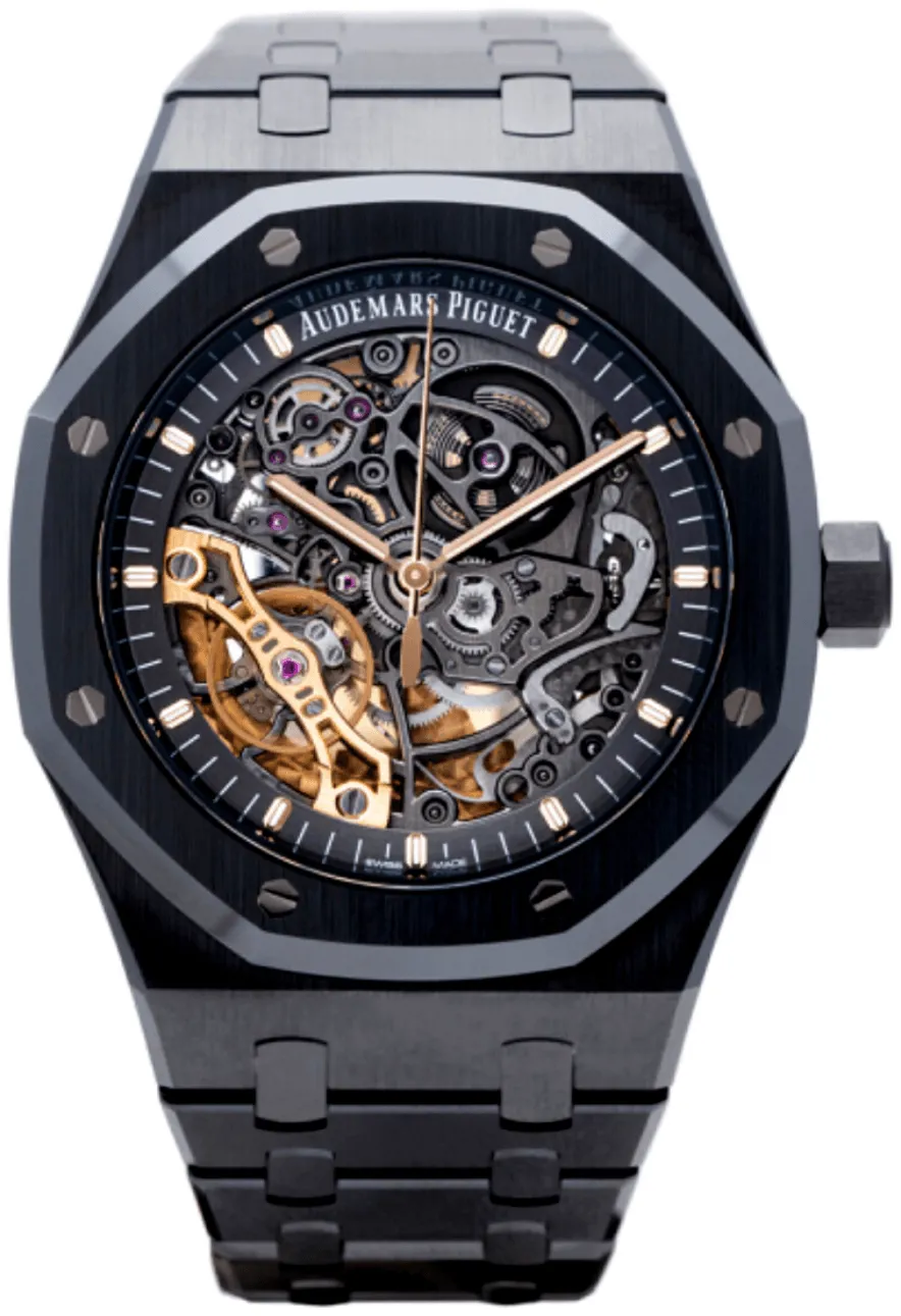 Audemars Piguet Royal Oak 15416CE.OO.1225CE.01 41mm Black ceramic Slate grey