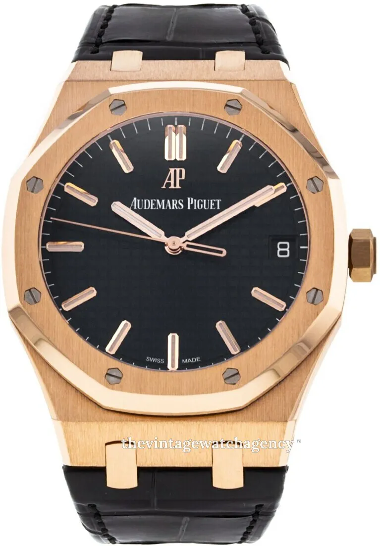 Audemars Piguet Royal Oak 15500OR.OO.D002CR.01 41mm Rose gold Black