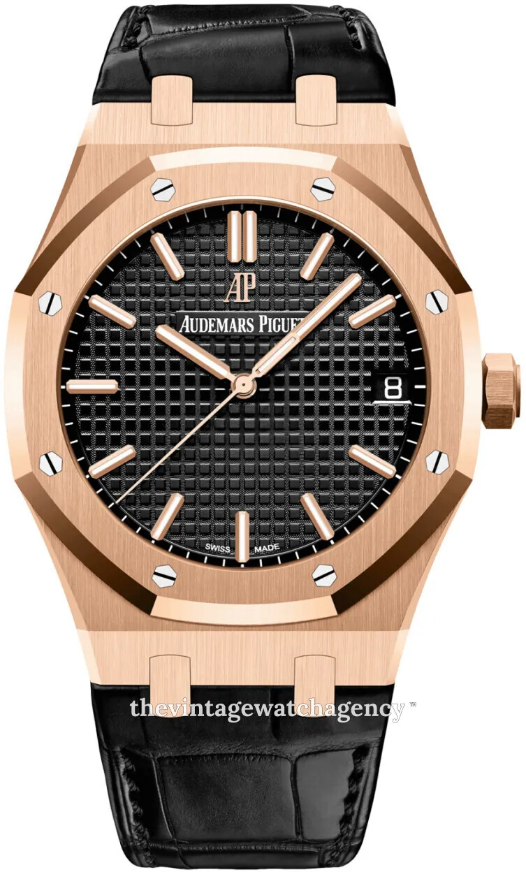 Audemars Piguet Royal Oak 15500OR.OO.D002CR.01 41mm Rose gold Black