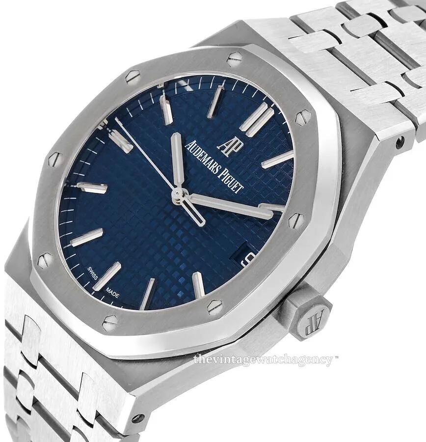 Audemars Piguet Royal Oak 15500ST.OO.1220ST.01 41mm Stainless steel Blue 2