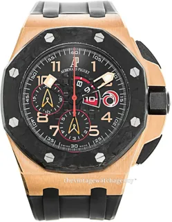 Audemars Piguet Royal Oak Offshore 26062OR.OO.A002CA.01 Carbon fiber and Ceramic and Rose gold and Titanium Black