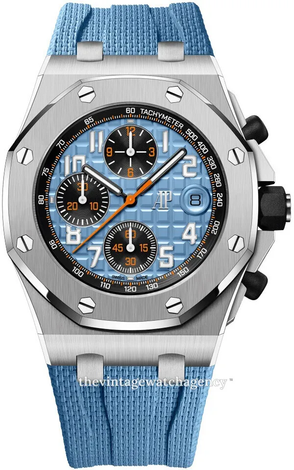 Audemars Piguet Royal Oak Offshore 26238ST.OO.A340CA.01 42mm Stainless steel Blue