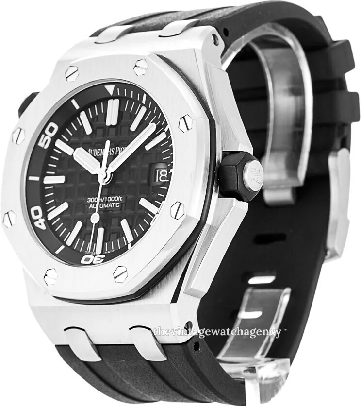 Audemars Piguet Royal Oak Offshore Diver 15703ST.OO.A002CA.01 42mm Stainless steel Black 1