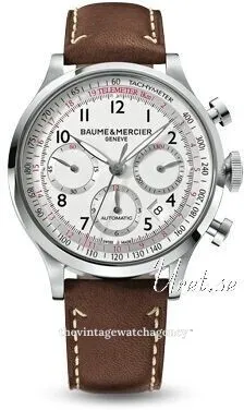 Baume & Mercier Capeland MOA10000 42mm Stainless steel White