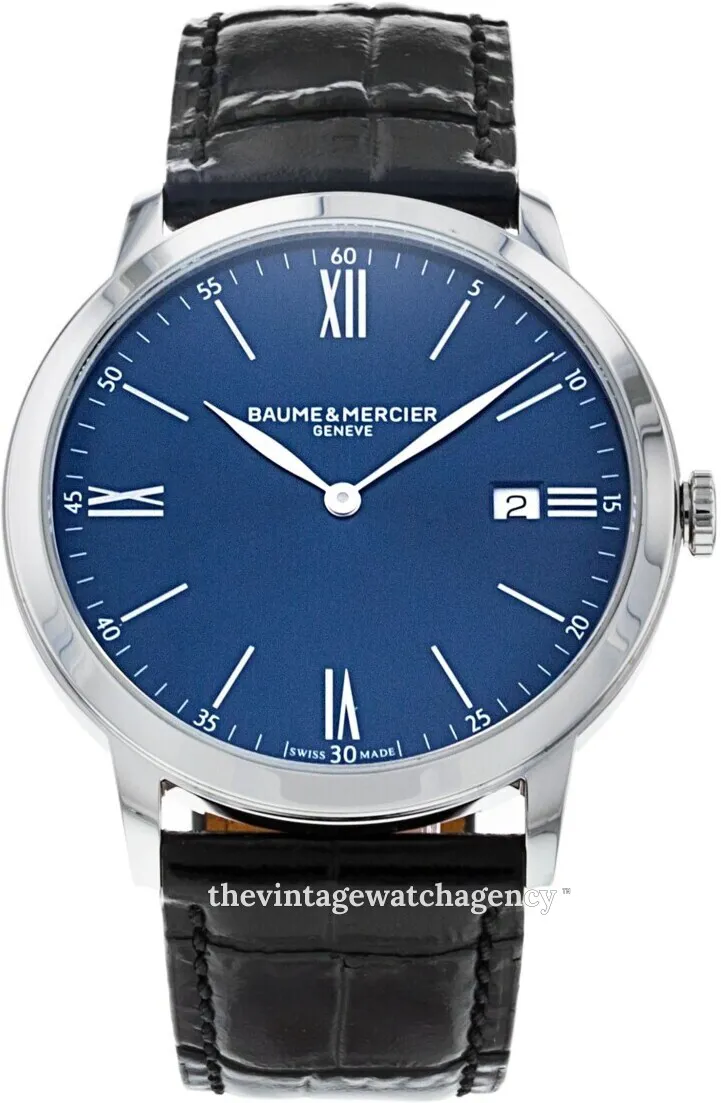 Baume & Mercier Classima M0A10324 40mm Stainless steel Blue