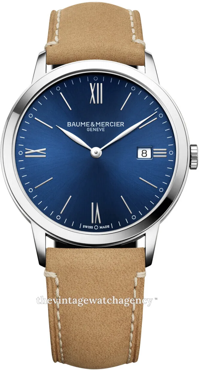 Baume & Mercier Classima M0A10385 42mm Stainless steel Blue