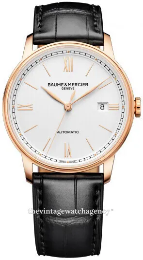 Baume & Mercier Classima M0A10597 39mm Rose gold White