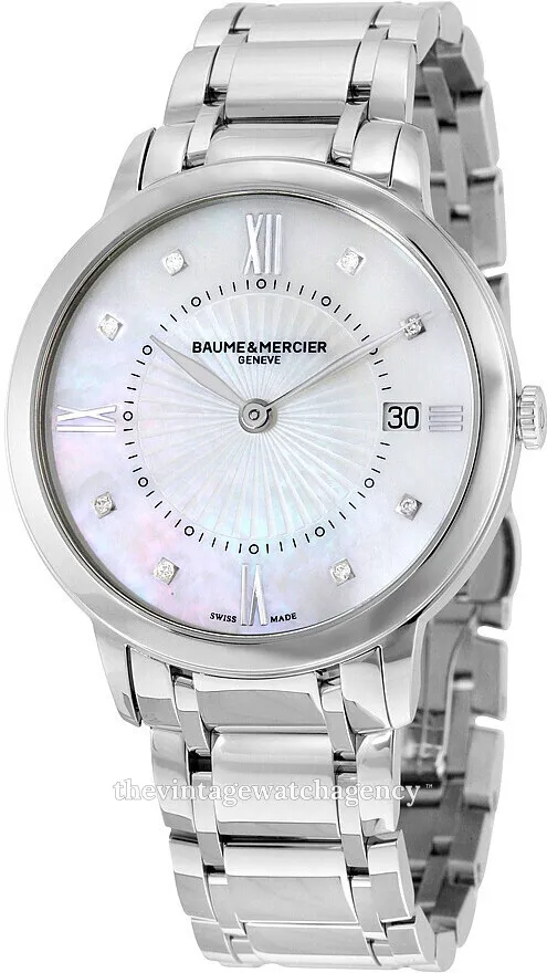 Baume & Mercier Classima MOA10225 37mm Stainless steel White