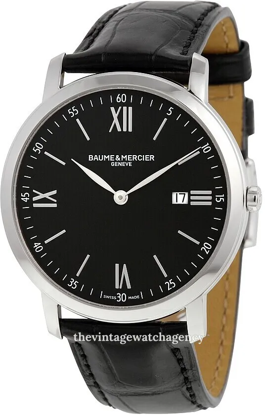 Baume & Mercier Classima MOA10098 39mm Stainless steel Black