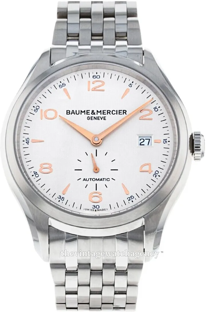 Baume & Mercier Clifton M0A10141 41mm Stainless steel Silver