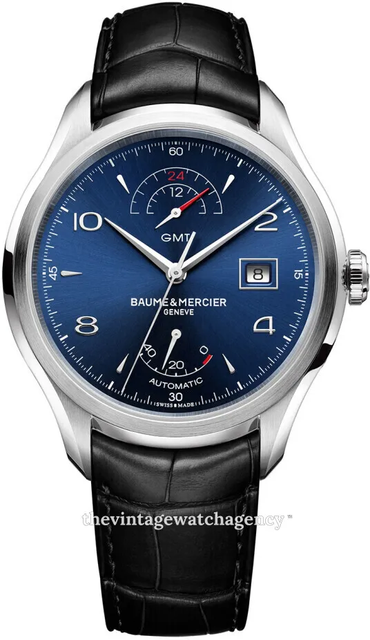 Baume & Mercier Clifton M0A10316 43mm Stainless steel Blue