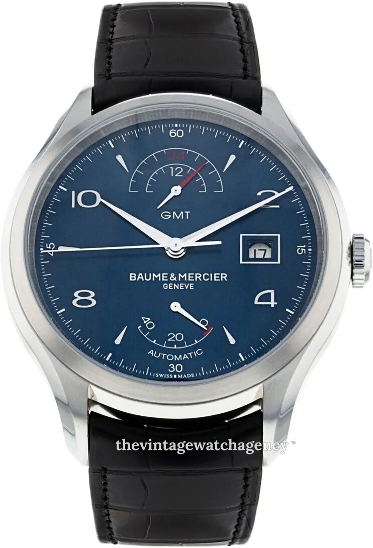 Baume & Mercier Clifton M0A10316 43mm Stainless steel Blue