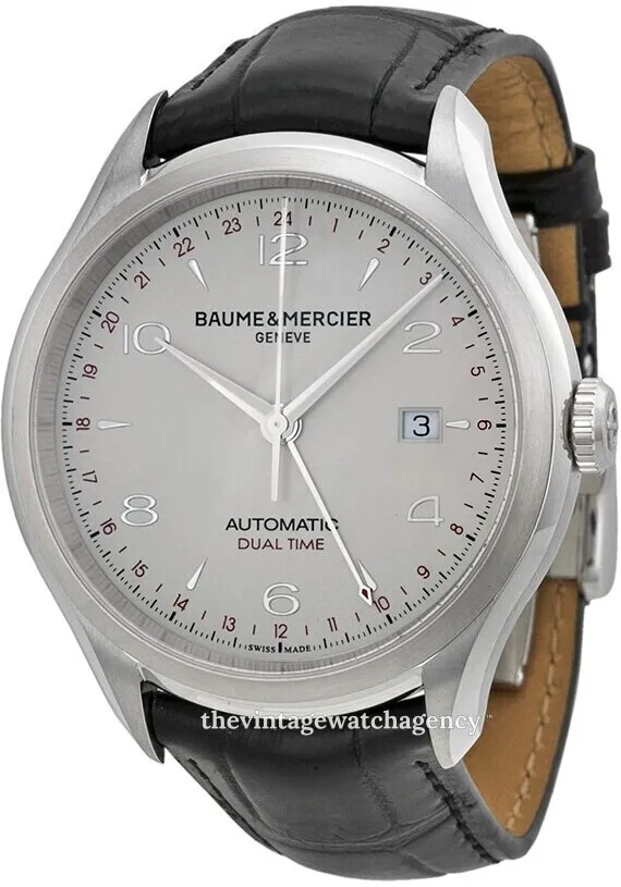 Baume & Mercier Clifton MOA10112 43mm Stainless steel Silver