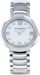 Baume & Mercier Promesse MOA10158 Stainless steel Silver Mother of pearl