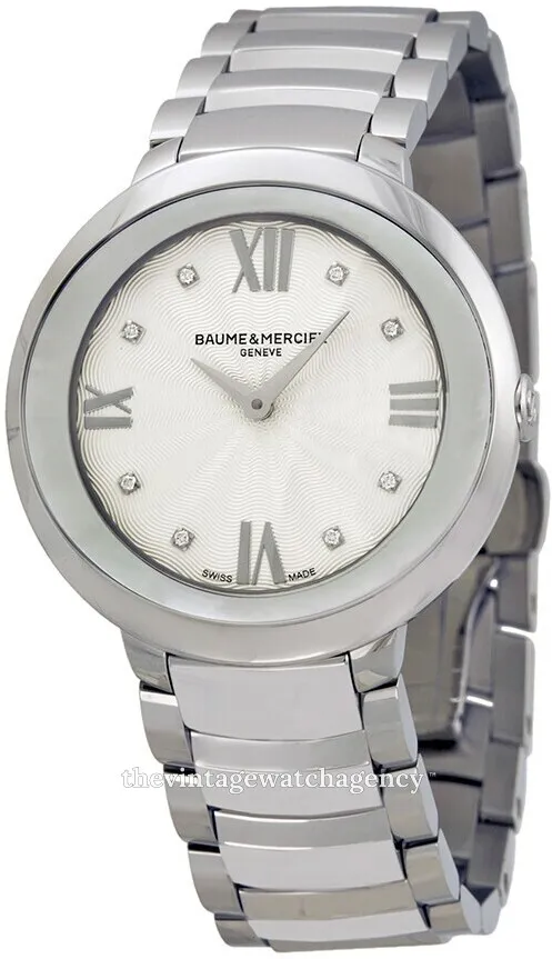 Baume & Mercier Promesse MOA10178 34.5mm Stainless steel Silver