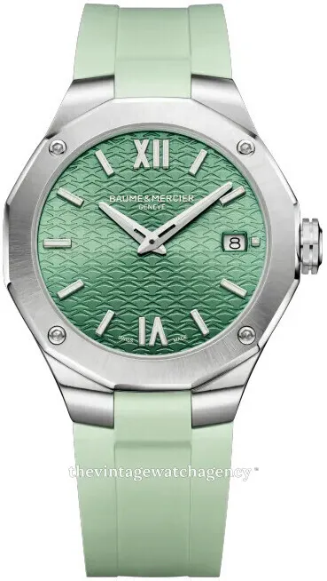 Baume & Mercier Riviera M0A10611 36mm Stainless steel Green