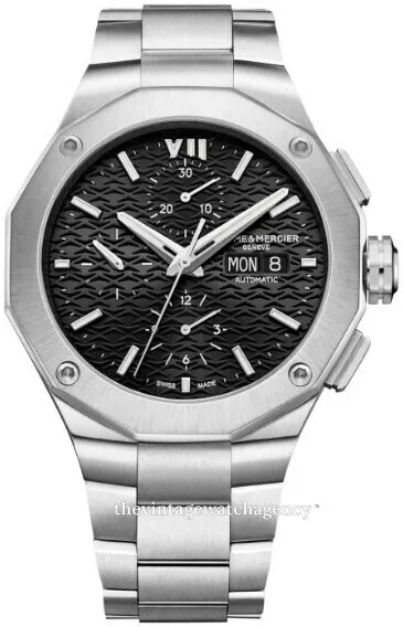 Baume & Mercier Riviera M0A10624 43mm Stainless steel Black