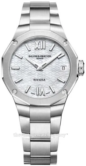 Baume & Mercier Riviera M0A10729 33mm Stainless steel Silver