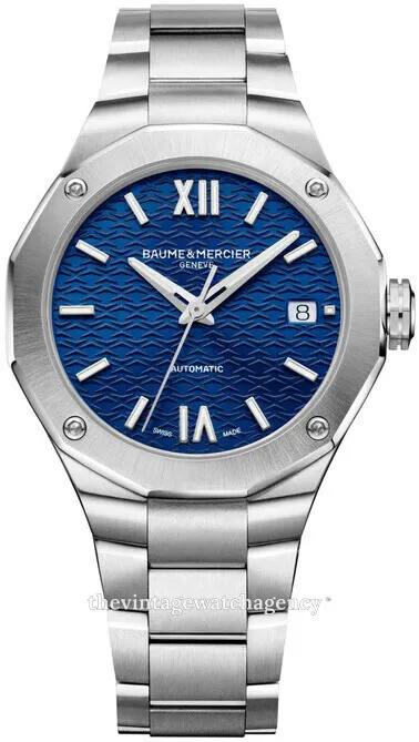 Baume & Mercier Riviera MOA10679 36mm Stainless steel Blue