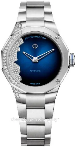 Baume & Mercier Riviera MOA10677 33mm Stainless steel Blue