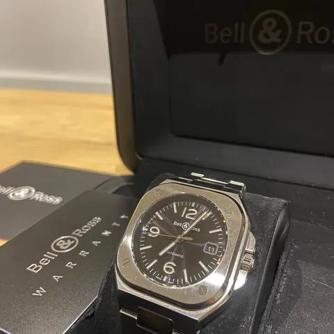 Bell & Ross Instruments BR05A-BL-ST/SST 40mm Stainless steel Black