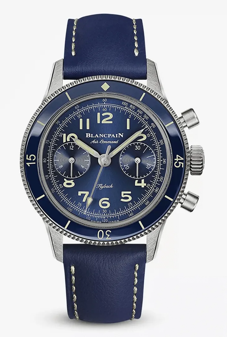 Blancpain Air Command AC03 12B40 63A 36.2mm Titanium Blue