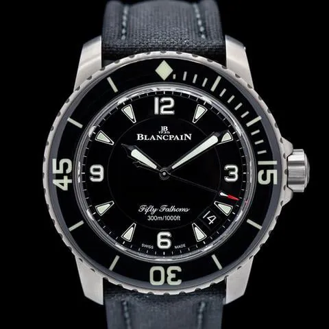 Blancpain Fifty Fathoms 5015-12B30-B52A 45mm Titanium Black