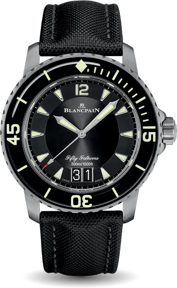 Blancpain Fifty Fathoms 5050-12B30-B52A 45mm Titanium Black