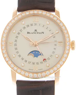 Blancpain Quantième Phases de Lune 6126-2987-55A Red gold White